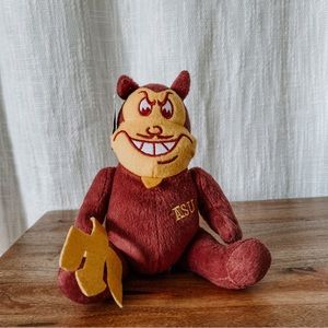 ASU Arizona State Sparky Official College University Mascot Plush Sun Devil